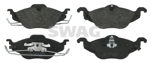 set placute frana,frana disc 40 91 6233 SWAG